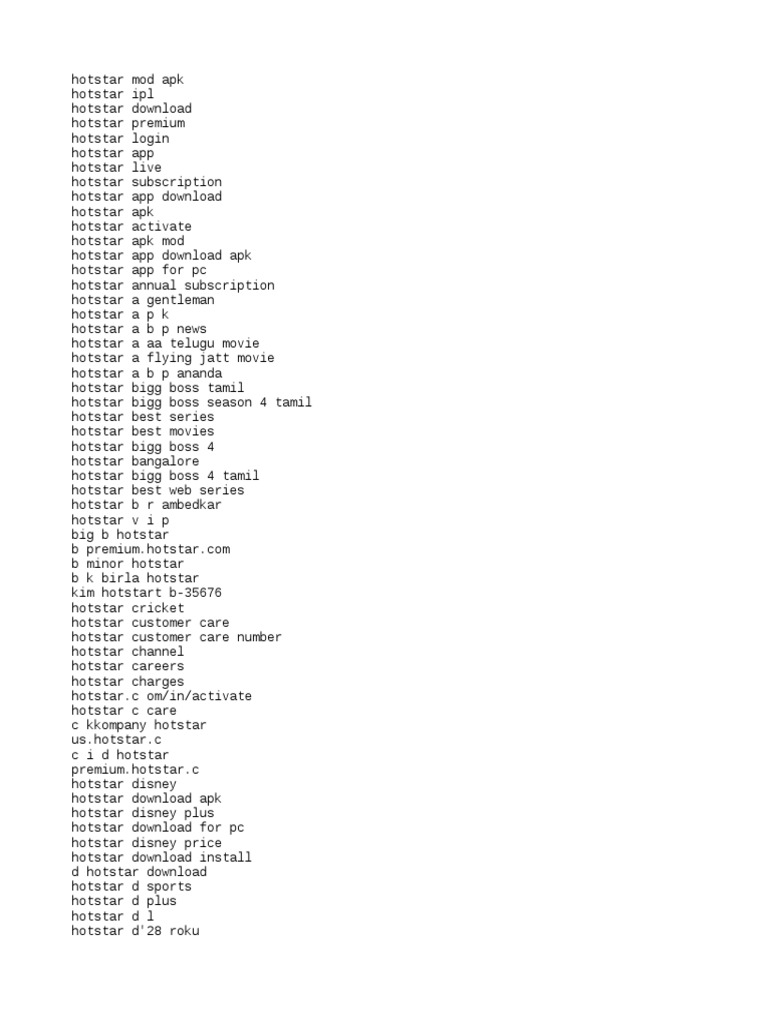 Keywords | PDF | Pay Television | The Walt Disney Company