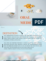 Oral Medication
