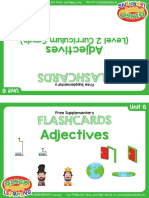 Adjectives Flashcards Set 6 BINGOBONGO Learning