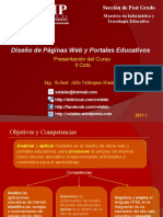 Diseño de Páginas Web y Portales Educativos