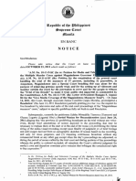 112932256 Notice of Resolution Re Ruling on the Live Coverage of Ampatuan Trial