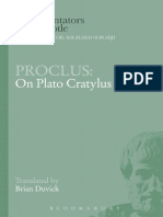 PROCLUS. On Plato Cratylus