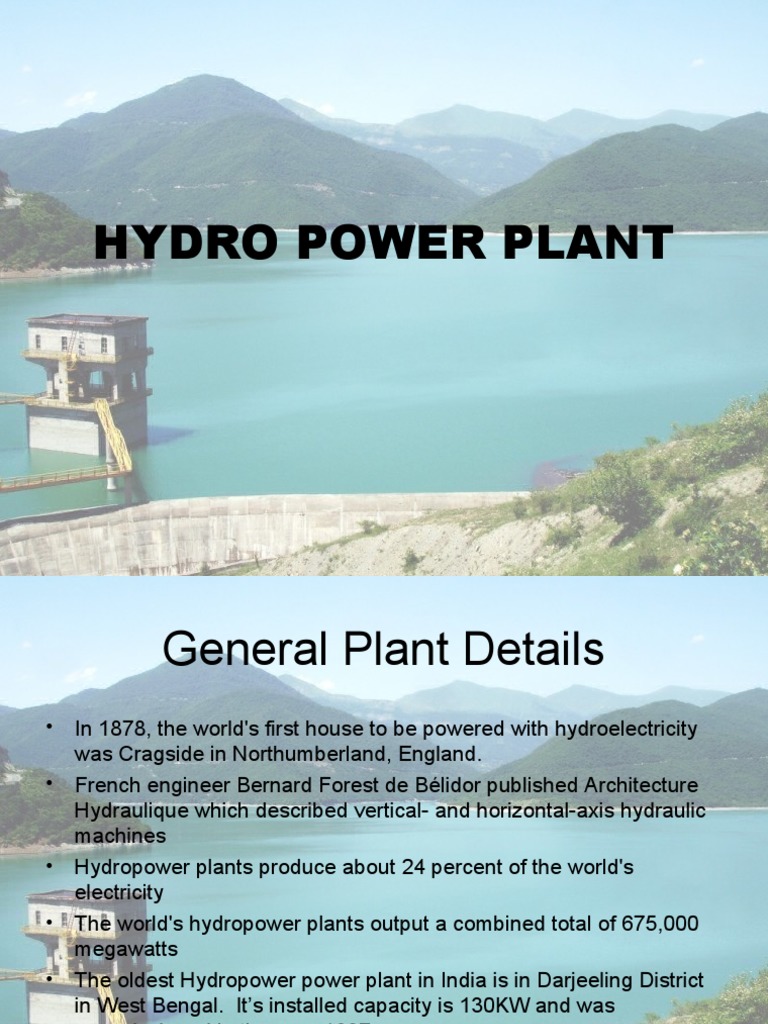 Overview of India's Hydropower Plants | PDF | Hydroelectricity ...