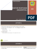 BAB 03 - Runtunan - Latihan