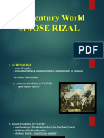 19 Century World of Jose Rizal