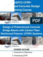 Aashto Cfrp-Prestressed Concrete Design Training Course