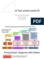 Memahami Rapid Test Covid-19 - Tonang 24 April 2020