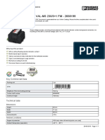 Type 2 Surge Arrester - VAL-MS 230/3+1 FM - 2838199: Key Commercial Data