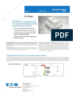 MTL 3145 (4 Pole) Class II: Cost Effective Surge Protection To Cope With Secondary Currents As Described in IEC 61312