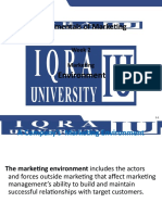 Marketing Environment Fundamentals