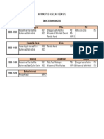 Jadwal Pas Susulan Kelas 12 30 Nov 2020