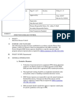 PROCTOR Policy Dr Huff 13 Infectious Disease Control