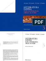 Letteratura Latina Con Antologia Degli Autori - Mario Citroni