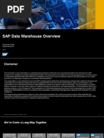 SAP Data Warehouse Overview