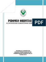 Pedoman Orientasi Cpns Di Lingkungan Kementerian Kesehatan Ri