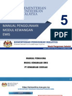 Manual Penggunaan Submodul Kewangan EMIS