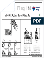 Martello MP4002 Piling Rig Site Data Sheet