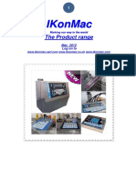 IKonMac. Marking Our Way in The World The Product Range. May 2012 Log On To