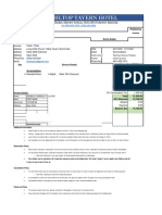 Living Faith Church Proforma Invoice