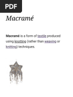 Macramé - Wikipedia