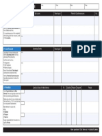 Short Interval Control Template