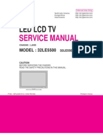 Service Manual LG LED 32LE5500.