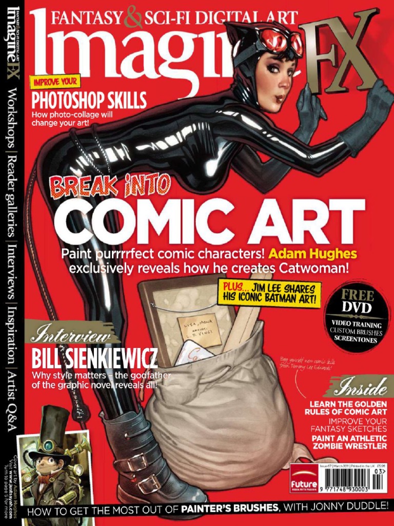  porn art by prea 3d ImagineFX 2011 (Mar) - Comic Art | PDF