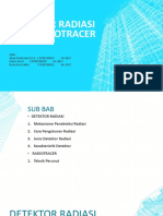 Detektor Radiasi Dan Radiotracer