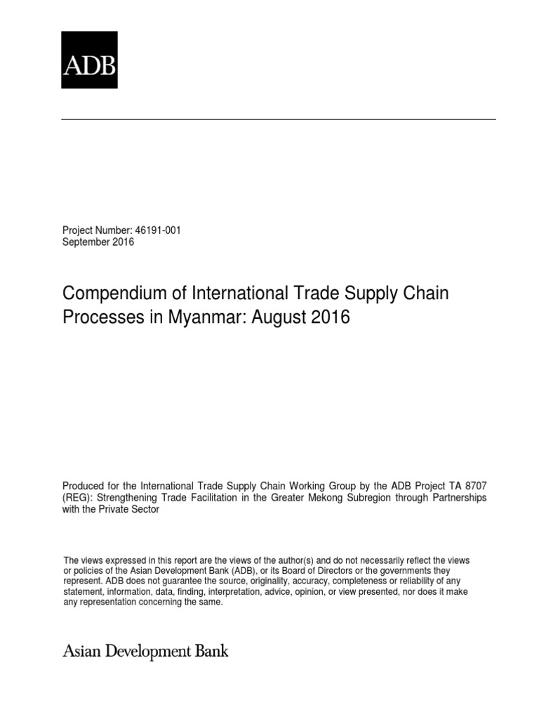 Supply Chain INGOS and Import Permit | PDF | Bill Of Lading | Cargo