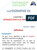 Chap 1 - Introduction à la Topographie
