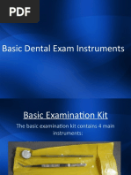 Dental Instruments and Their Uses | PDF | Surgery | Medical Equipment