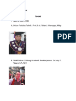 Nama Dan Foto: A. Dekan Fakultas Teknik: Prof - Dr.Ir - Fabian J. Manoppo, Magr