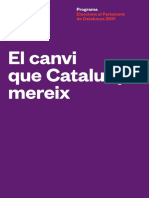 Programa Electoral D'en Comú Podem