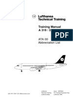 A319 A320 A321 ATA 00 Abbreviation List e