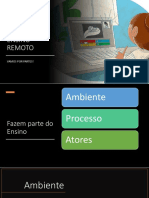 Aprendizado Remoto - Aprendizagem e Orientações