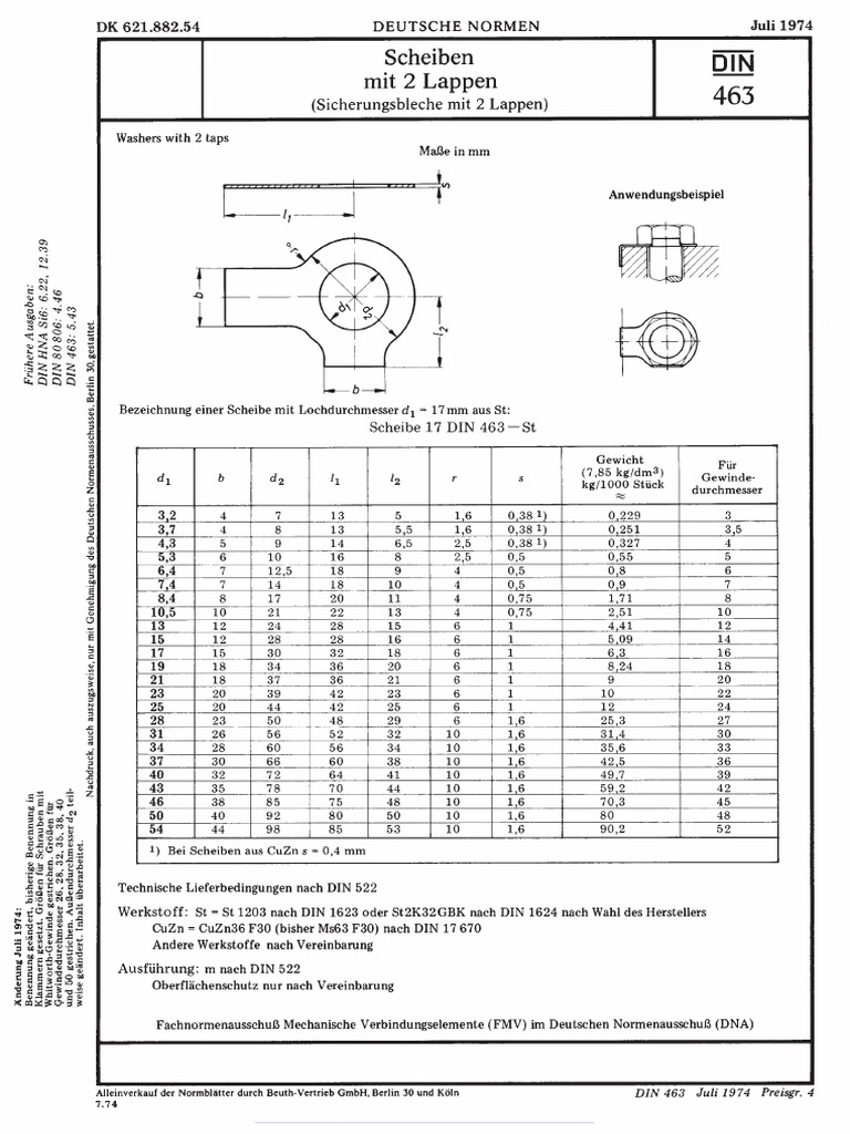 Din 463 | PDF