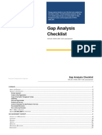 OHSAS 18001-2007 Gap Analysis Checklist