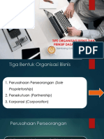 1 Tipe Organisasi Bisnis