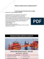 Summary of Production Surface Facility