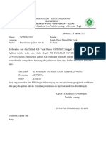 Surat Permohonan Aplikasi Data-KU