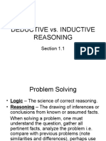 Deductive vs Induction Dalesandro