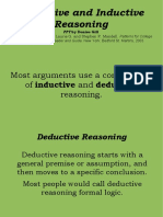 Deductive Inductive Reasoning