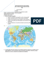 Taller 7o Geografia Politica Mundial 1a Parte