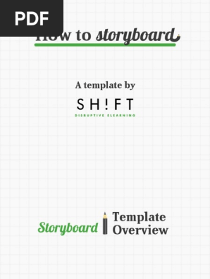 SHIFT ELearning Storyboard Template