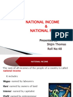 National Income & National Product: Presented by