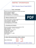 Paramètres Topo