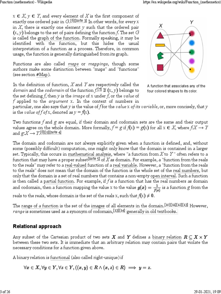 Function Download Free Pdf Function Mathematics Mathematical