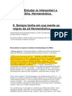 Como estudar a Bíblia de forma correta