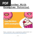 Css Border Examples