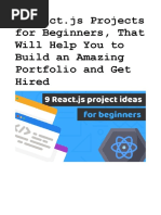 React Projects For Beginners